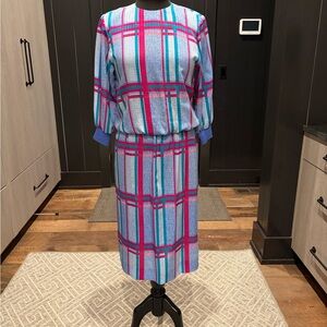 Vintage Leslie Fay Petite Two-Piece Set | 1980s | Made in USA